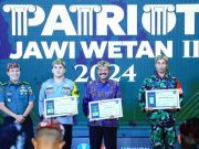 Tiga Pilar Desa Memenangi Anugerah Patriot Jawi Wetan