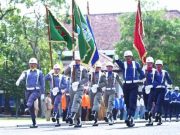 Kirab Pataka Jer Basuki Mawa Beya Disambut Tari Restungkara