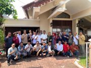 Paslon DAMAI Minta Doa Restu kepada Mantan Wali Kota Sigit Widyonindito