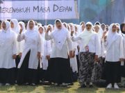 Apel Hari Santri Nasional 2024 di Blora Pj Gubernur Serahkan Bantuan Keagamaan