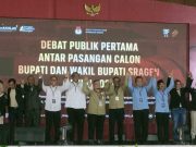 Debat Paslon Bupati-Wabup Sragen, Bowo: Seragam Sekolah Gratis, Sigit: Sragen Keluar dari Kemiskinan