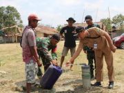 Warga Sidomulyo Kini Bisa Nikmati Sumur Bor Buatan Kodim 0721/Blora