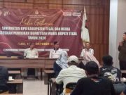 Sukseskan Pilbup dan Sinergitas, KPU Kabupaten Tegal Gelar Media Gathering