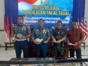 Lanal Tegal Amankan 4.330 Butir Obat Terlarang