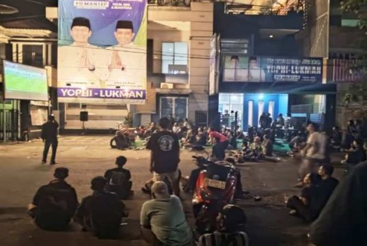 Nonton Bareng Timnas Indonesia Lawan Bahrain Pererat Silaturahmi Antarwarga di Purworejo