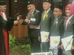 Pimpinan DPRD Sragen 2024-2029 Dilantik, Suparno dan Muslim Tercatat Sejarah