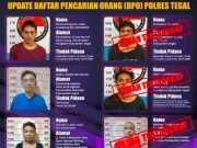 Polres Tegal Ringkus Tiga dari Enam Tahanan yang Kabur