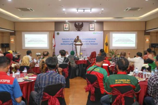 Pj Gubernur Jateng Serap Aspirasi Buruh dan Pengusaha Jelang Penetapan Upah Minimum 2025