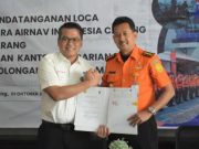 Kantor Pencarian dan Pertolongan Semarang Bersama Airnav Tandatangani Kerja Sama LOCA