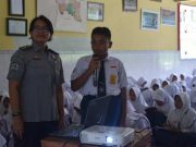 Program Sanak Bassama, Bapas Semarang Gelar Penyuluhan Bahaya Tawuran di SMPN 1 Sumowono