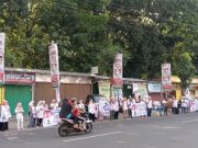 All Out Menangkan Yoyok-Joss, Kader PKS Kota Semarang Gelar Kampanye Kreatif Flashmob