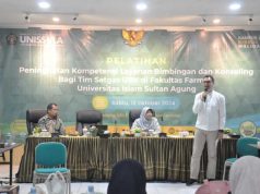 Farmasi Unissula Gelar Pelatihan Layanan Bimbingan dan Konseling