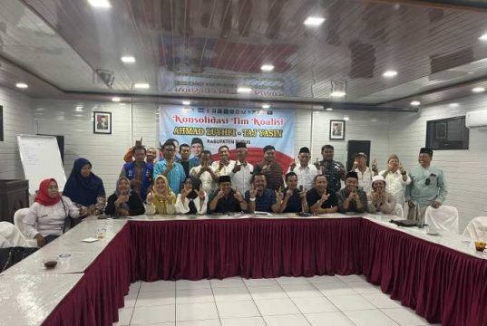 Sulistyo Utomo Pimpin Koalisi Parpol Pemenangan Luthfi-Yasin