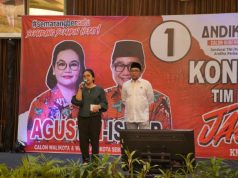 Hadiri Konsolidasi Tim Pemenangan Kecamatan Genuk, Agustin – Iswar Siap Lanjutkan Program Penanggulangan Banjir