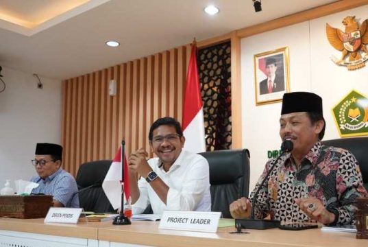 Dirjen Pendis Kemenag RI Apresiasi Paparan Musta’in Ahmad Terkait Sisdalak P5RA