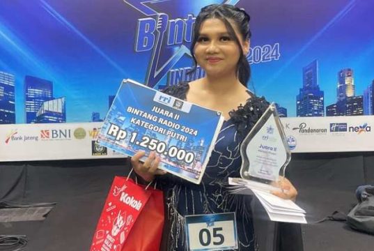 Tasya, Mahasiswi Ilkom USM Juara II Bintang Radio 2024