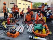 Kantor Pencarian dan Pertolongan Semarang Gandeng FKP3 Latihan SAR Kesiapsiagaan Hadapi Megathrust