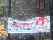 Disayangkan, Baliho Yoyok-Joss dengan Pesan Positif Dirusak Orang