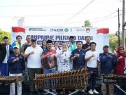 Musta’in Ahmad Sampaikan Pesan Pilkada Damai di CFD Solo