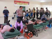Rayakan HUT Humas Polri Ke-73 dengan Bhakti Sosial dan Donor Darah