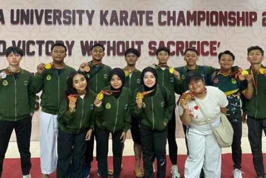 USM Raih 7 Emas di Kejuaraan Karate Universitas Brawijaya