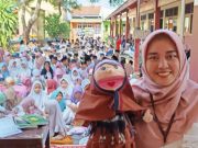 Dongeng Inspiratif Anti Perundungan Warnai Peringatan Hari Santri di SDN 1 Srobyong