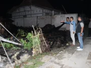 Kandang Terbakar di Tawangharjo, 2 Kambing Mati Seekor Sapi Selamat
