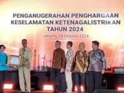 Jelang HLN Ke 79, PLN UIK Tanjung Jati B Raih Penghargaan Keselamatan Ketenagalistrikan 2024