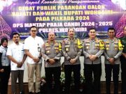 Pastikan Debat Pilbup Besok Aman, Polres Menggelar Rakor