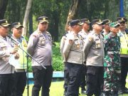 Kapolres Pimpin Langsung Pengamanan Aksi Massa Para Pesilat