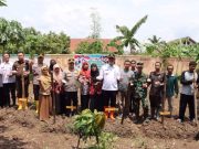 Dukung Asta Cita, Polres Kebumen Tanam Jagung Hibrida