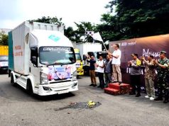 Dikawal Polisi, Distribusi Logistik Dijamin Aman