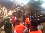 Hujan Angin, Rumah Rusak Tertimpa Pohon Tumbang