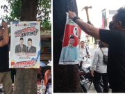 Belum Hari Tenang, Ratusan APK Pasangan Calon di Grobogan Dicopot Petugas, Ada Apa?