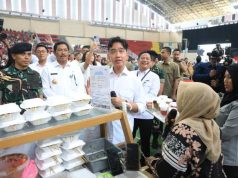 Pj Gubernur Jateng Dampingi Wapres RI Silaturahmi dengan 3 Ribu Nasabah PNM Mekaar