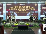 Debat Pilbup Blora 2024; Abu Nafi Junjung Tinggi Toleransi Beragama, Arief Rohman Berjanji Uri-uri Gasdeso 295 Desa