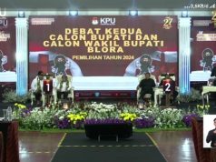Debat Pilbup Blora 2024; Abu Nafi Junjung Tinggi Toleransi Beragama, Arief Rohman Berjanji Uri-uri Gasdeso 295 Desa