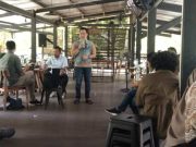Diisukan Opname, Hartopo Terlihat Segar Bugar saat Ngopi Bareng Wartawan