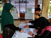 KPU Kabupaten Magelang Lakukan Simulasi Pemungutan Suara Pilgub dan Pilbup