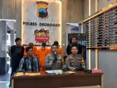 Polres Grobogan Tangkap 2 Pemuda Terduga Pengedar Narkoba