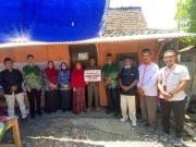 Triyono Terharu Terima Kembali Rumahnya yang Usai Dibedah Lazismu Grobogan