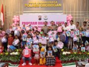 Polres Grobogan Buat Program Orang Tua Asuh Bantu Pendidikan Anak Kurang Mampu