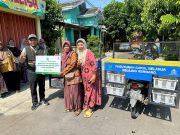 Semen Gresik Bagikan 125 Rombong pada Ratusan Pedagang Sayur Keliling se-Kabupaten Rembang
