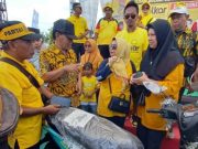 Panitia Senam Golkar Serentak di Kota Tegal Tidak Merasa Undang Paslon