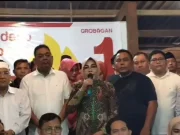 Pasangan SetyoHadi-Sugeng Prasetyo Deklarasi sebagai Pemenang Pilkada Grobogan