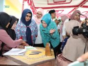 Di Karanganyar, Ketum Penggerak PKK Jateng Minta Kader PKK Bersemangat Tekan Stunting