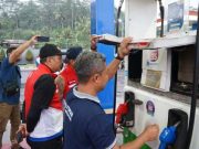 VP Retail Fuel Sales Sisir Jalur Selatan Jawa Tengah Lakukan Cek Tera SPBU