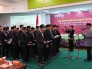 Rektor Unissula Lantik Pejabat Struktural Baru