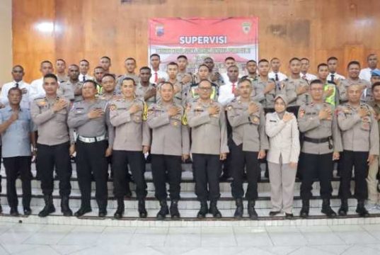 Kakorsis SPN Polda Jateng, Tinjau 24 Siswa Latihan Kerja di Polres Wonosobo