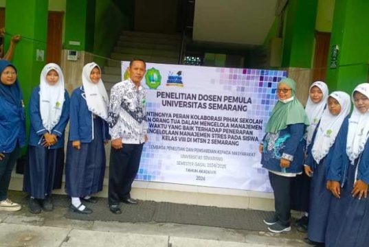 Tim Peneliti USM Teliti Manajemen Mengelola Stres Kenakalan Remaja